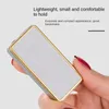 Creative Gift Sliding Cover Pull-down Ignition Lighter Light Luxury Windproof Straight Metal Inflatable