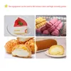 Semi-Automatic Cupcake Bread Pastry Puff Cream Filling Machine Fruit Jam Cream Injector For Bakery Factory