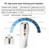 Epilator Photoepilator Laser Hair Removal Device Ice Cooling Ipl Laser Epilator 6 Lever Bikini Depilador A Laser Laserowy for Women