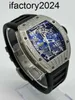 JF Richdsmers Watch Factory Superclone Luxury Miller z pudełkiem ze stali nierdzewnej Szwajcarskie zegarek na rękę