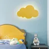 Applique chambre d'enfants support lumière nuage moderne Led lumières blanc rose nordique salon chambre chevet CL70505