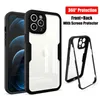 360 front and back Full Cover Phone cases Case For IPHONE 14 13 12 11 PRO MAX MINI XR XS 6 7 8 Plus iphone14 Allinclusive protect9118337