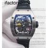 Jf RichdsMers Watch Factory Superclone Luxe Tourbillon à remontage automatique Boîtier en céramique saphir étanche ultra-mince Poignet suisse Montre-bracelet pour homme Rm02 B432