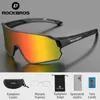 Rockbros Polariserade cykelglasögon utomhus UV400 Sun Protection Sports Eyewear Bicycle Solglasögon unisex MTB Road Cycling 240111