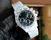 Mens watch designer watches Multifunctional chronograph quartz movement 40MM Ceramic strap dial Buckle Sapphire Luminous watches