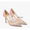 Marca de verão malha enfeites de cristal amor stiletto sandálias sapatos de couro designer festa de salto alto vestido de noite senhora gladiador sandalias EU35-43