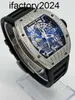 JF Richdsmers Watch Factory Superclone Luxury Miller z pudełkiem ze stali nierdzewnej Szwajcarskie zegarek na rękę