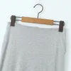 Zach AilsaЖенская полуюбка с высокой талией, длинная однотонная зимняя однотонная юбка с запахом на бедрах, универсальная повседневная зимняя 240111