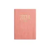 2024 A7 Mini Pocket Notebook 365 Days Notepad Diary Day Week Month Planner Office School Stationery 240111