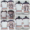 2023 Heritage Classic 97 Connor McDavid Jerseys 91 Evander Kane 29 Leon Draisaitl 93 Ryan Nugent-Hopkins Man Ice Hockey Reverse Retro Stitched Team Blue White Orange