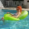 Other Pools SpasHG Inflatable Water Hammock Recliner Animal Leisure Floating Bed PVC Pool Float Lounger with Cup Holder Summer Party Kids Adult Toy YQ240111