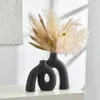 セラミックフラワービーズテーブルトッププランターポットVase Luxury Homeアクセサリー装飾リビングルームの装飾品装飾ギフト240110