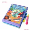 كتب التلوين 4 أنماط الأطفال Magic Magic Water Ding Book Wholesale Doodle مع لوحة اللوحة اللوحة.