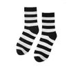 Women Socks Autumn Winter Products Cow Print Cute Harajuku Cotton And Linen Women's Striped Solid Color Casual Cartoon