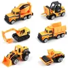 Diecast Model Cars 6Piece Small Construction Toys Vehicles Play Trucks Vehicle Toy Toddlers Boys Kid Mini Alloy C Drop Delivery Gifts Dhcld