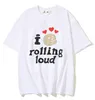 Designer-T-Shirt Sommer Kurzarm I LOVE ROLLING LOUD T-Shirt vier Kaktus Männer T-Shirt Frauen T-Shirt Herrenkleidung