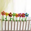 Andere Kunsten en Ambachten Buigbare Zonnebloem Knuffels Cartoon Stof Zonnebloem Lovely Home Dcor Meisjes Cadeau Knuffels Valentijnsdag Geschenken YQ240111