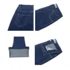 Kvinnors jeans 2024 Blue Fleared Fashion Slim Denim Pants Black Casual Trouser 27 28 29 30 31 32 34