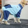 Vestuário para cães roupas outono/inverno cabelo dourado médio tamanho grande animal de estimação primavera/outono grande labrador quatro pernas hoodie inverno