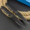 Neue Ankunft BM140BK Überleben Gerade Messer 154 CM Schwarz Oxid Tanto Klinge Aluminium Legierung Griff Outdoor Camping Wandern Taktische Messer mit Nylon Scheide