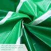 Table Cloth 2 Pcs Football Rugby Themed Disposable Waterproof Pe Tablecloth Venue Setting Props