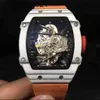 JF RICHDSMERS Titta på Factory Superclone Factory Tourbillon toppkvalitet Multifunktion es Black F BGMO GFF4 6yVJCarbon Fiber Sapphire Ship vid bord