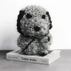 Inne imprezy imprezowe dostawy 25 cm Teddy Rose Dog Artificial Flower of Dog Of Dog Dekoracja świąteczna dla domu Walentynki Kobiet Prezenty Mother's Pieśń Pieśnia Dogvaiduryd