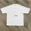 Erkek Tişörtleri Kapital Pamuk Büyük Kısa Kollu Geometrik Köpük Harf Baskı Japon Erkek ve Kadın Sporları Top T-Shirtyolq