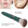 Electric Cosmetic Brush Foundation Blush Loose Powder Brush Beauty Tool Washable 10 Gears Vibration Rechargeble Makeup Brush 240111