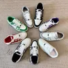 Designer Amlrl Skel Top Low Casual Shoes Hand-cut Hi Leather Skeleton Trainers Blue Red White Black Green Grey Brown Men Women Outdoor