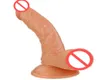 Sexe Gode Masturbation Jouets Produits de Sexe Réel Peau Sensation Silicone Doux Gode Ventouse Réaliste Pénis Masturbateurs Godes pour Wo1171027