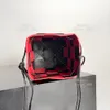 Schoudertas Kleine bucketbag Crossbodytas Luxe rugzak 1 1 kwaliteit Designertassen van zacht lamsleer Met geschenkdoosset WB35V