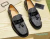 Nuovi mocassini da uomo Scarpe eleganti Muli classici in pelle di vacchetta Princetown Mens Brand Trample Lazy Flat Shoes