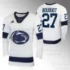 Penn State Nittany Lions 2023-24 Jersey de hockey universitario Xander Lamppa Ryan Kirwa 13 Danny Dzhaniyev 24 Jarod Crespo 27 Jacques Bouquot 29 Reese Laubach 33 Noah Grannan