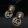 17 Stijl Gemengde Luxe Letters Stud 18K Vergulde 925 Ontwerpers Beroemde Vrouwen Kristal Strass Parel Sieraden