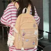 Sacos escolares saco moda mulheres laptop livro na moda bonito feminino faculdade mochila senhora crachá estudante menina viagem kawaii