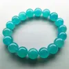 Pulseiras AAA Grau Azul Amazonita Pedra Natural Gemstone DIY Jóias Pulseira Para Mulher Para Homem Para Presente Atacado!