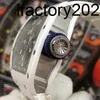 Jf RichdsMers Watch Factory Superclone Mills Relógios de pulso Relógios esportivos Mens RM030 Cerâmica Branca Edição Limitada Mens Moda Lazer Esportes W