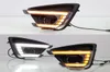 1 conjunto de estilo de seta para Mazda cx5 cx5 cx 5 2012 2013 2014 2015 2016 Relé 12V led carro drl luzes diurnas com neblina lam4152073