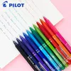 Pilot stor kapacitet 05mm Magic Erasable Gel Pen with Multicolor påfyllning Set School Office Writing Supplies Japanese Stationery 240111