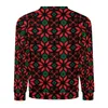 Herrtröjor julhelg nordiska streetwear tröjor vinter snöflinga estetiska par överdimensionerad casual design hoodie