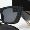 Lunettes de soleil de qualité supérieure pour femmes hommes Designer Summer Shades Lunettes polarisées Big Frame Noir Vintage Lunettes de soleil surdimensionnées de femmes mâles