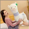 Stuffed Plush Animals P Cute Alpaca Doll Small Wool Toy Pillow Childrens Birthday Gift Toys Wholesale Drop Delivery 2022 Gifts Dhgzw