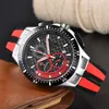 Top Original Brand Watches for Men Business completo in acciaio inossidabile Data automatico orologio di lusso cronografo sportivo quarzo orologio AAA set Fe765531