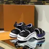 2024 Women Platform Sneaker Sandaler Märke Flat Sandal MU Hög kvalitet