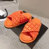 sandal slippers designer sandal channel shoes designer women sandals luxury famous Diamond Platform slippers Plaid bread slippers Black white beige green orange