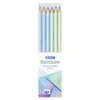 12 Rainbow Paper Pencil Set Children's Writing and Painting HB Professional Art Sketch Comic Pen Office School Supplies 240111