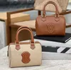 Designer Mini Bags Leather Clutch Handle Axel Women's Mans Gym Weekend Bags Brown Flower Cross Body Handbag