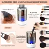 Brushes Electric Makeup Brush Cleaner Automatic Make Up Brush Cleaner Machine Cosmetic Brush Cleaner And Dryer Beauty Makeup Tools