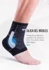 Pads AONIJIE E4404 One Piece Outdoor Sports Ankle Pad Support Ankle Guard Compression Protective Sleeve For Running Basketball